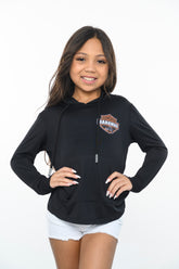 DRYFIT HOODY SOLID VIR KINDERS