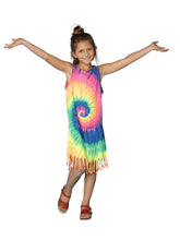 KIDS TIE DYE FRINGE