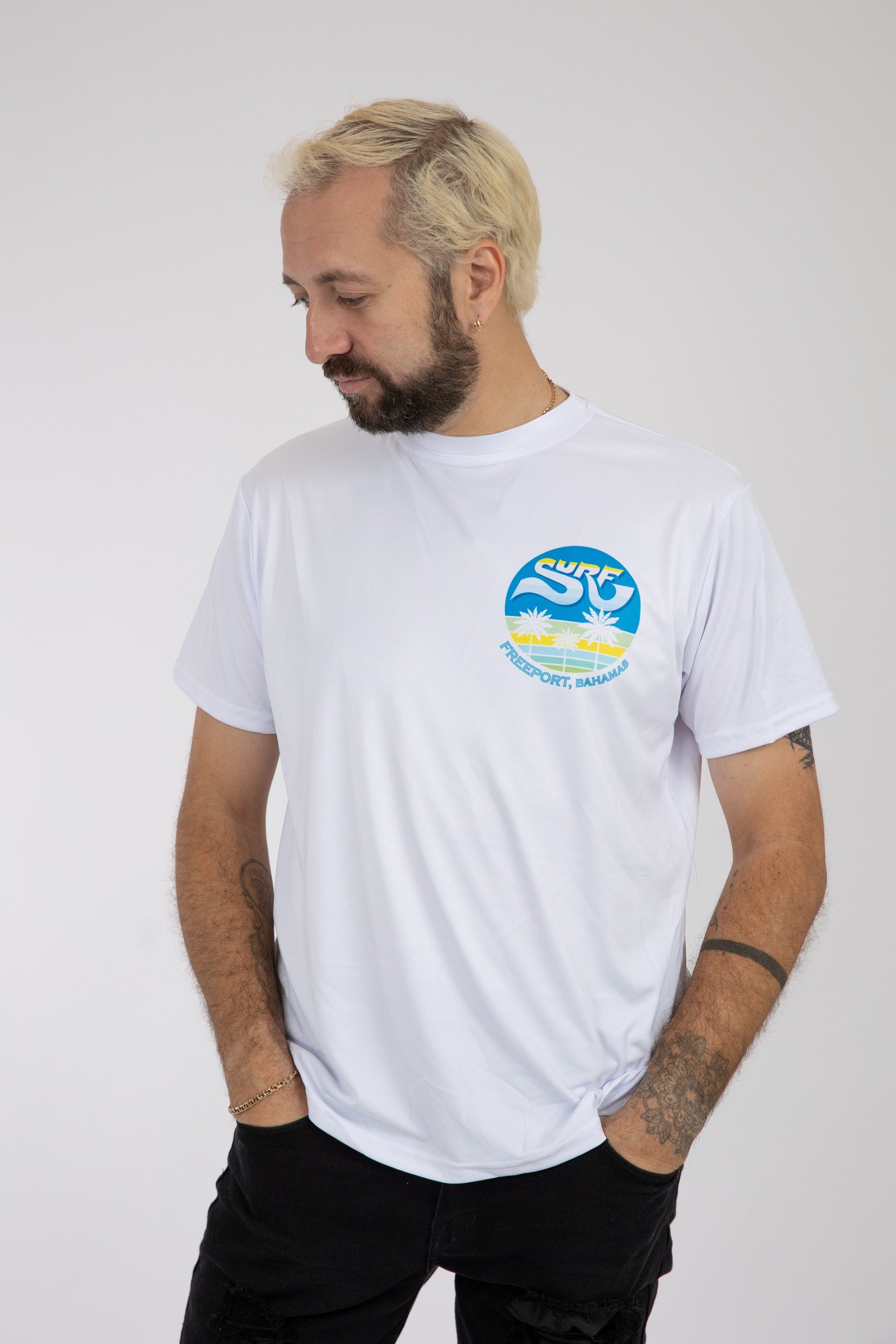 Adult Solid T-Shirts Stark White