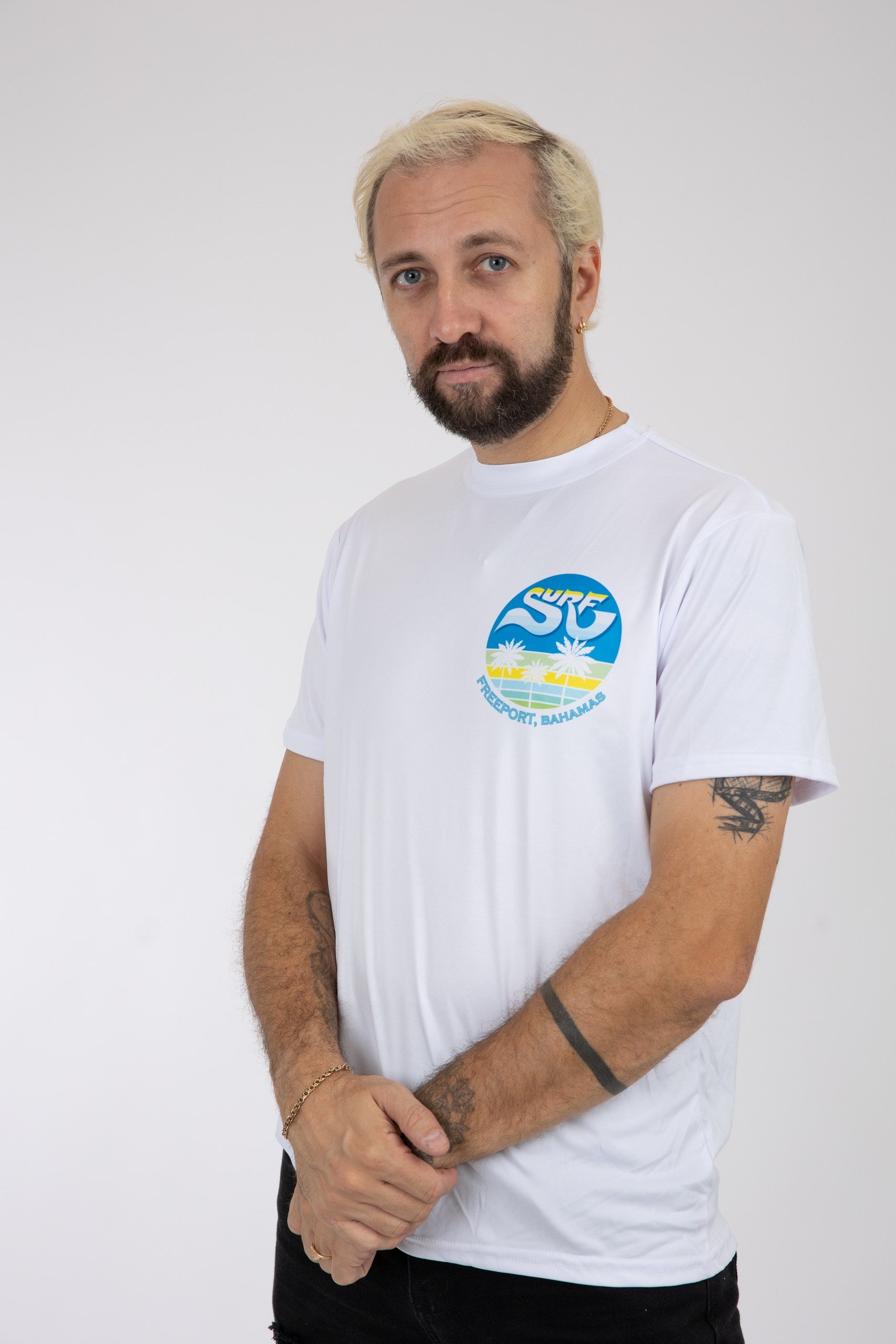 Adult Solid T-Shirts Stark White