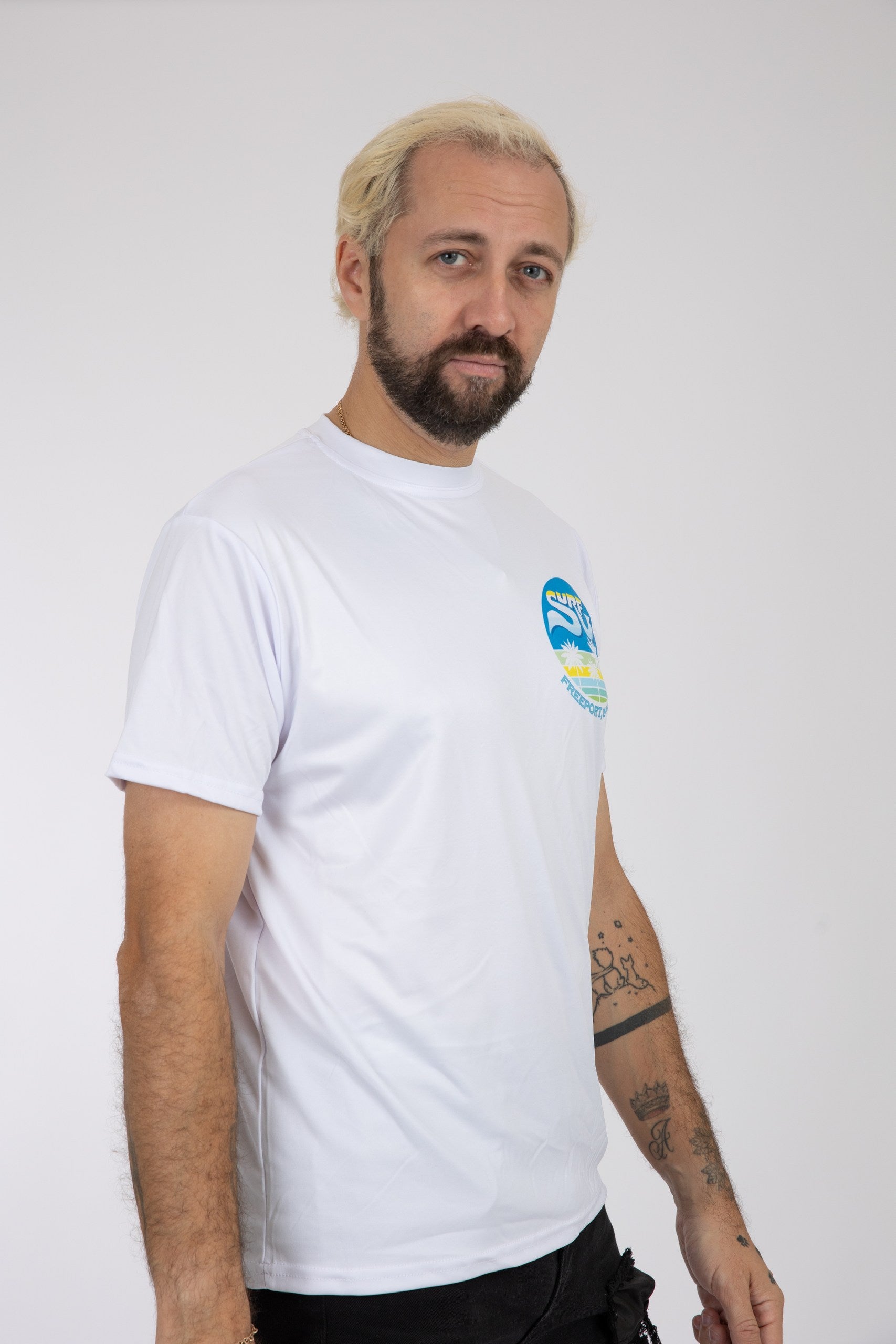 Adult Solid T-Shirts Stark White