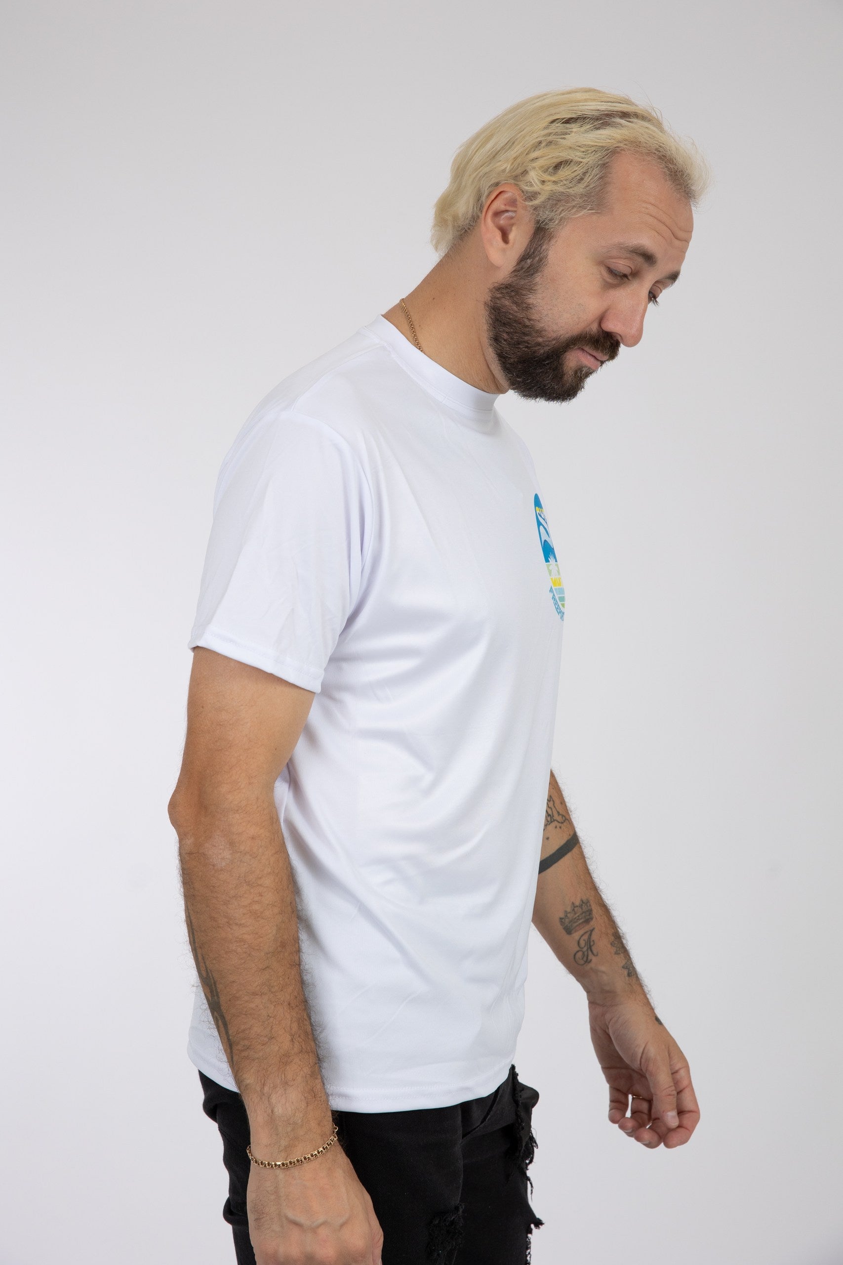 Adult Solid T-Shirts Stark White