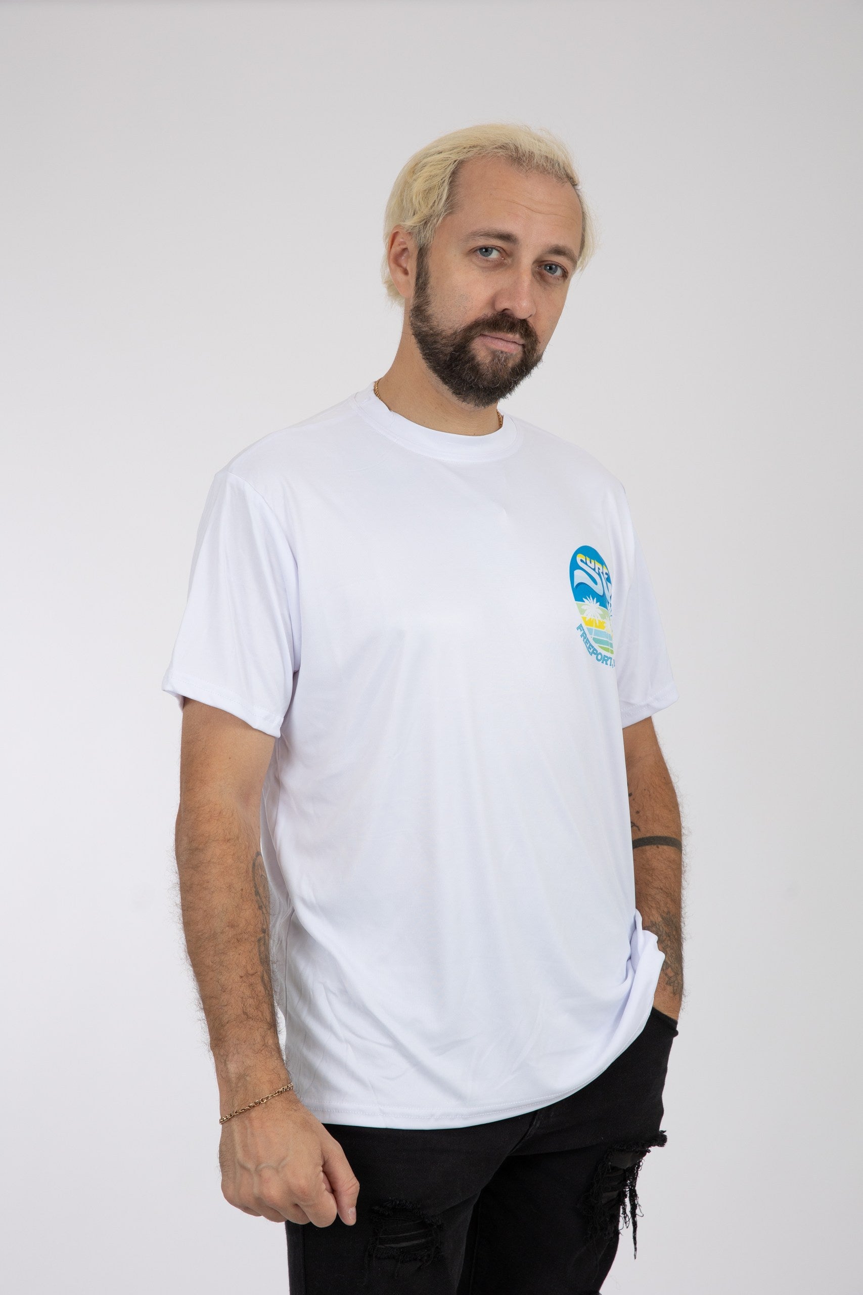 Adult Solid T-Shirts Stark White