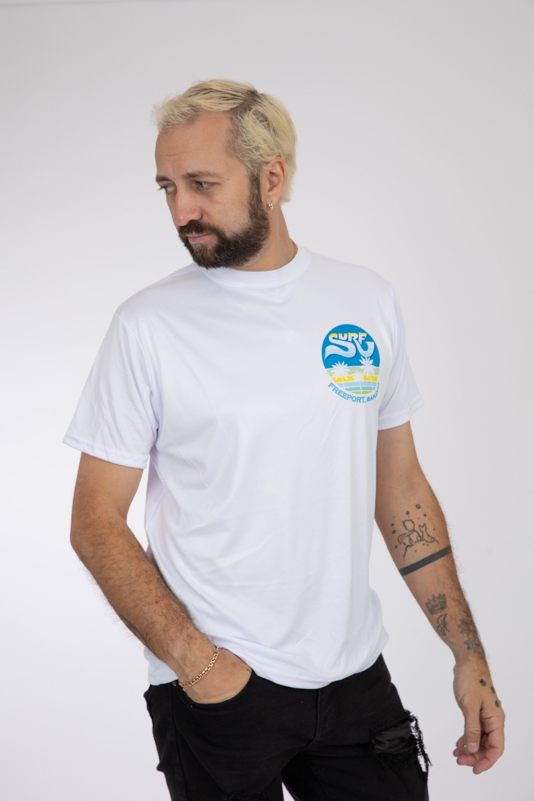 Adult Solid T-Shirts Stark White