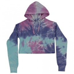 Junior Tie-Dye Croptop Hoodie #501