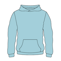 Youth Hoodie Blue Mint