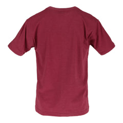 Youth Solid T-Shirts Heather Cardinal T-200