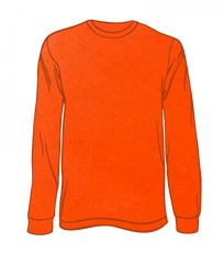 Adult Dry Fit Neon Orange