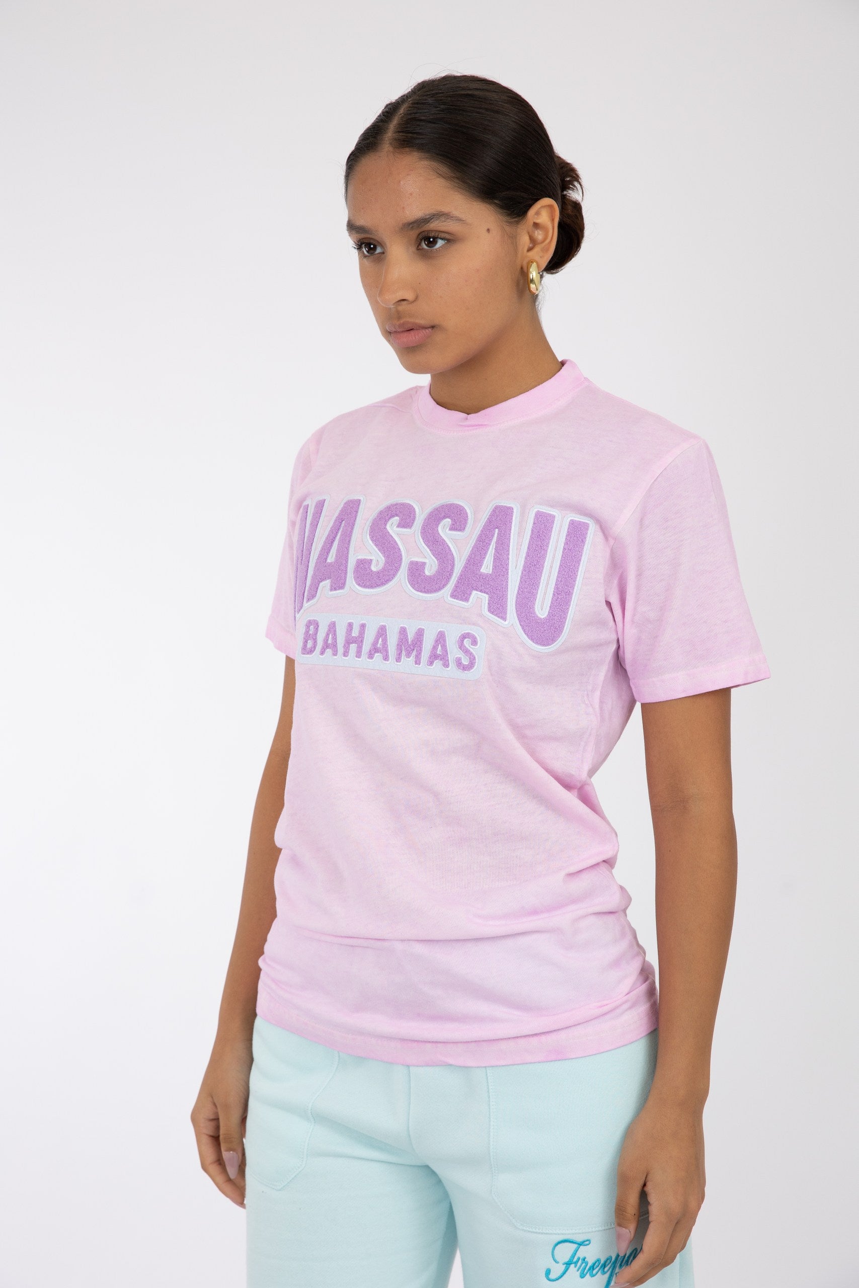Adult Solid T-shirt Lilac