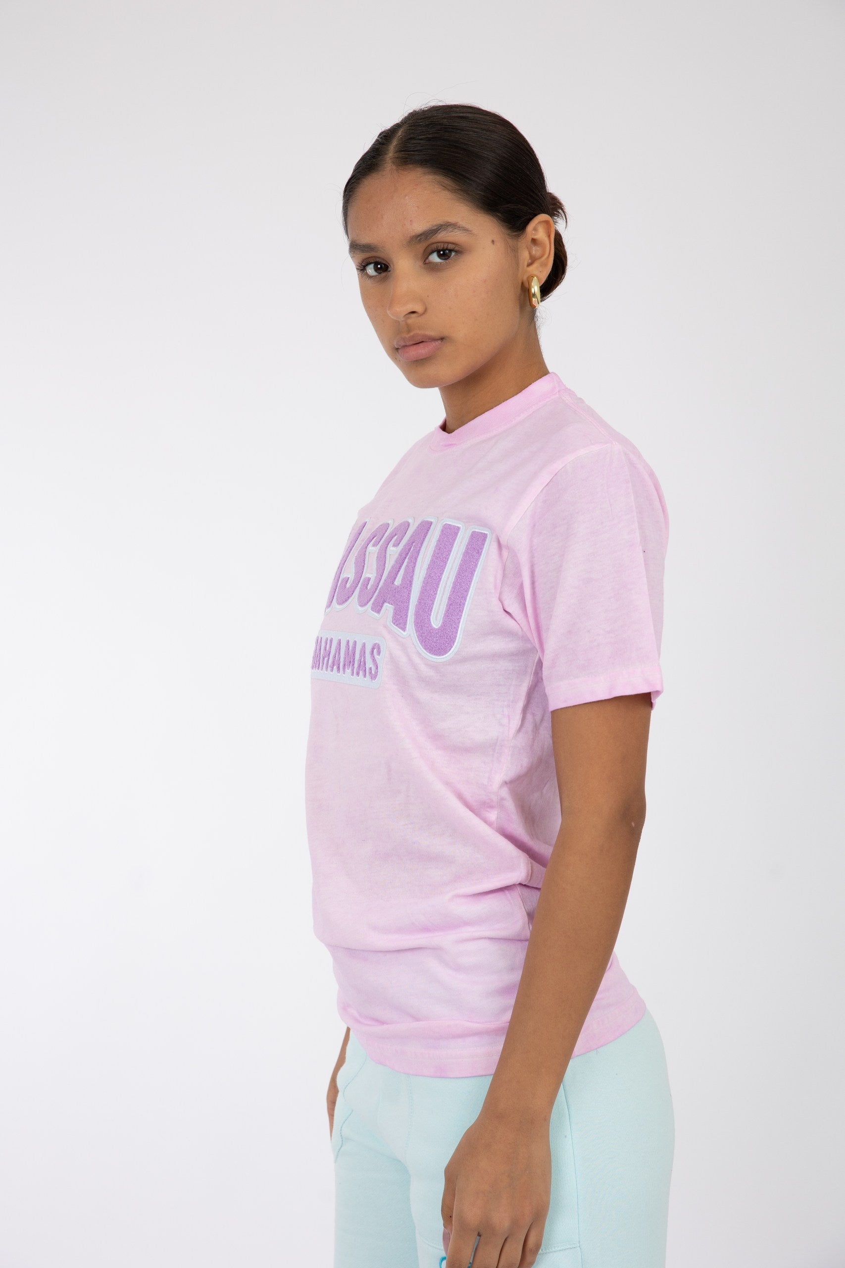 Adult Solid T-shirt Lilac