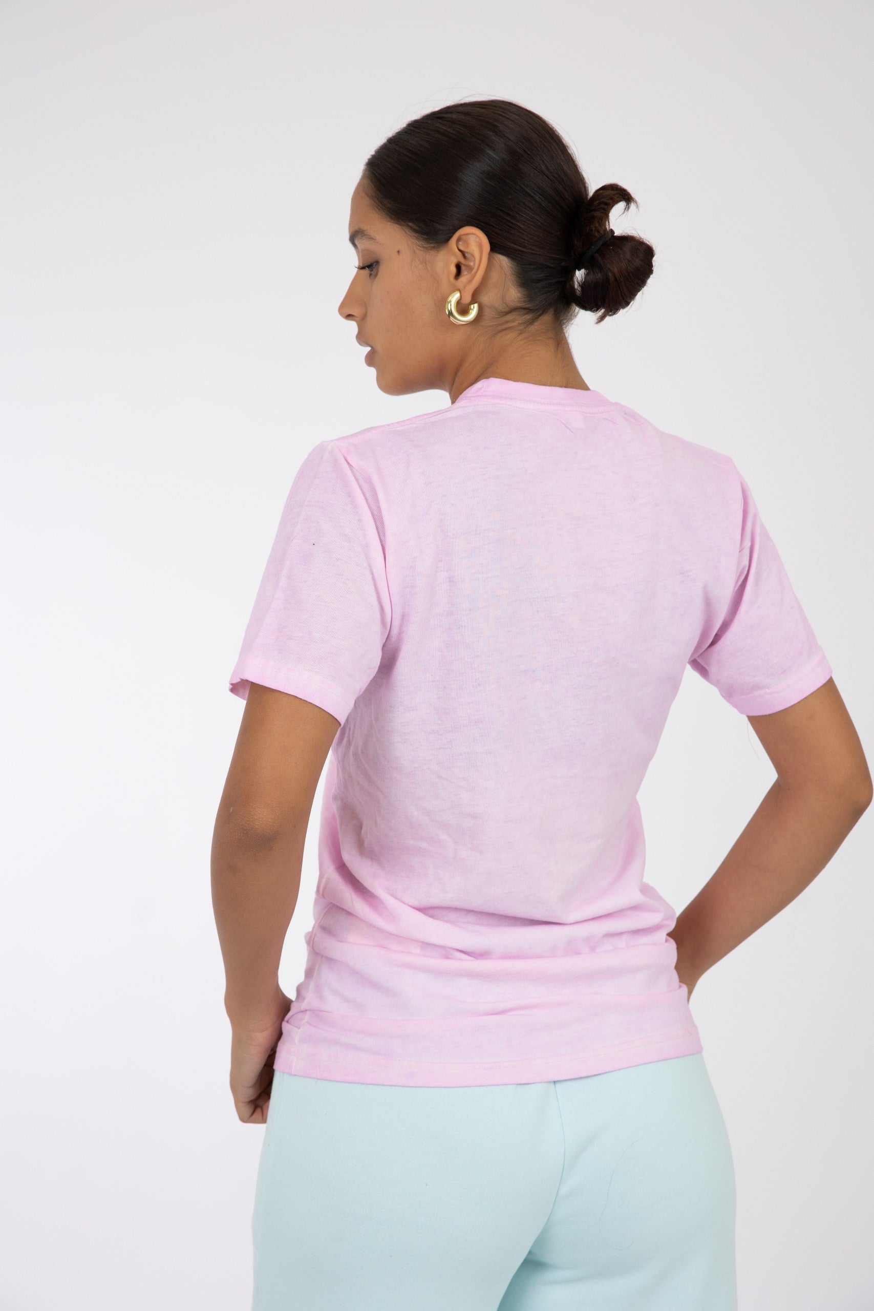 Adult Solid T-shirt Lilac