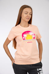 Adult Solid T-shirt Light Peach