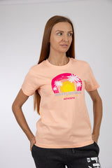 Adult Solid T-shirt Light Peach