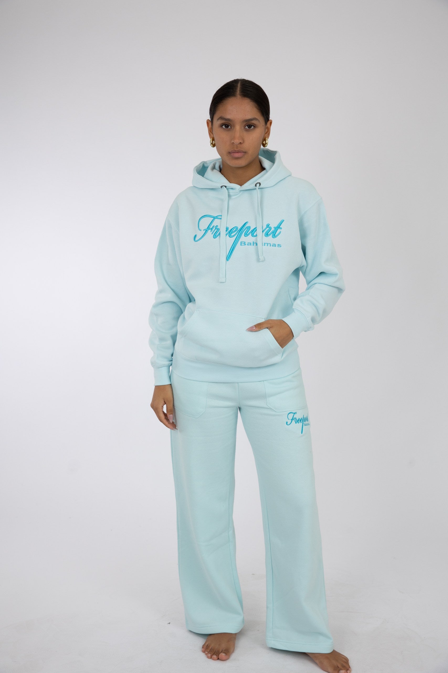 Adult Hoodie Chambray