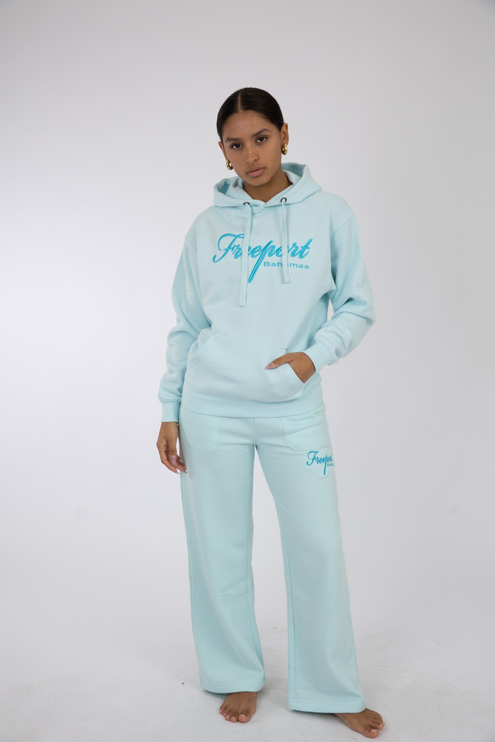 Adult Hoodie Chambray