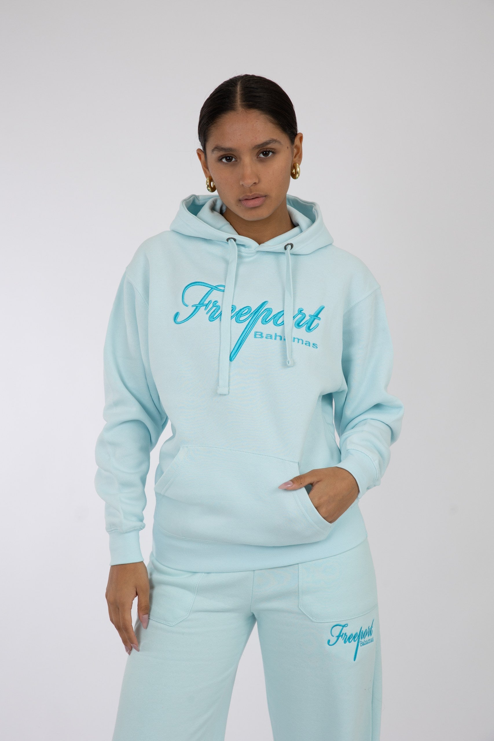 Adult Hoodie Chambray