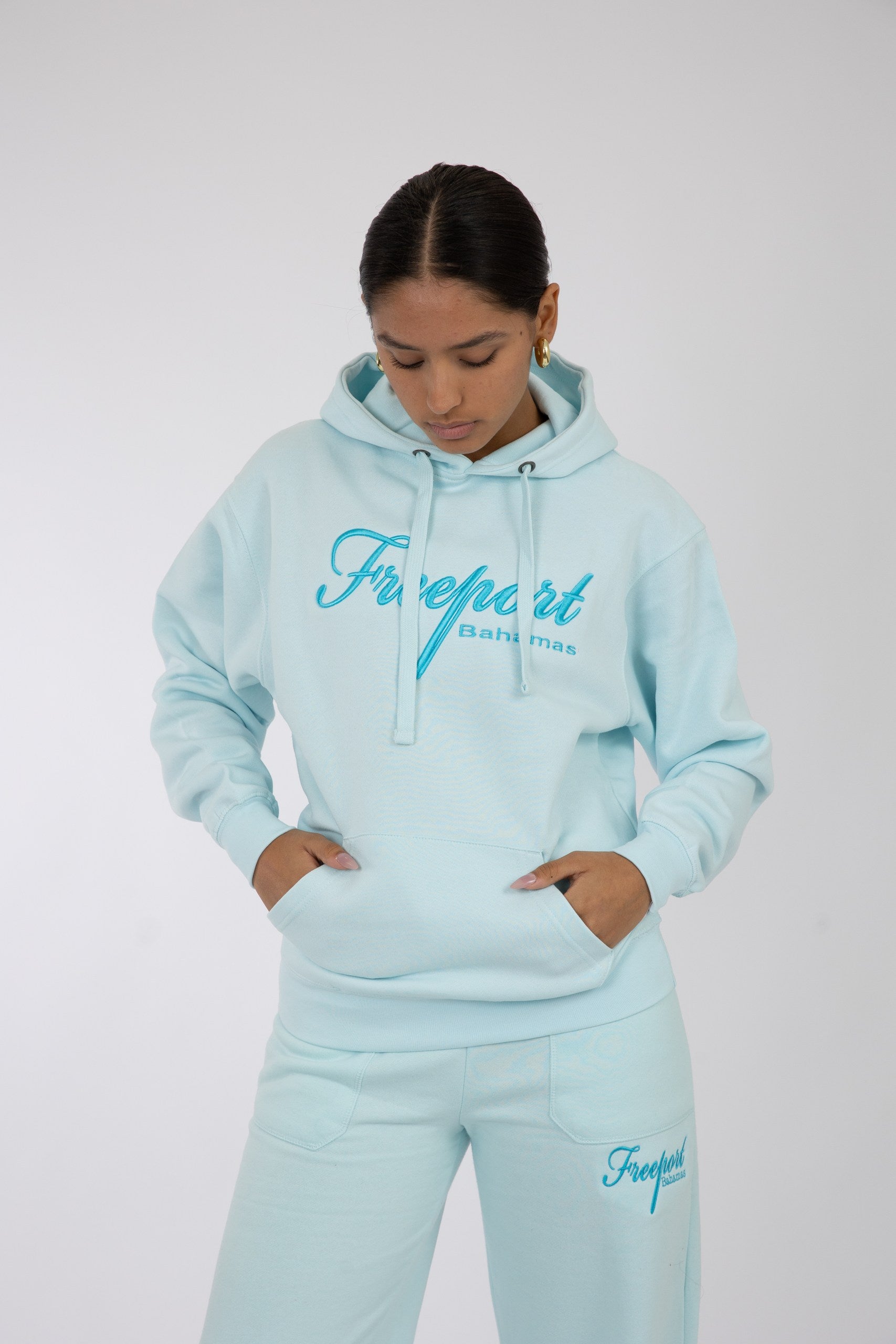 Adult Hoodie Chambray