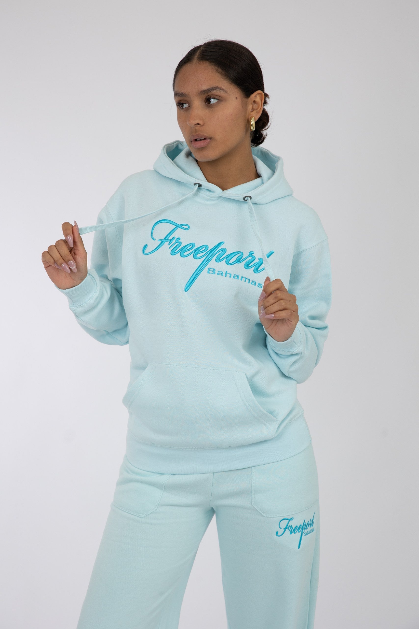 Adult Hoodie Chambray