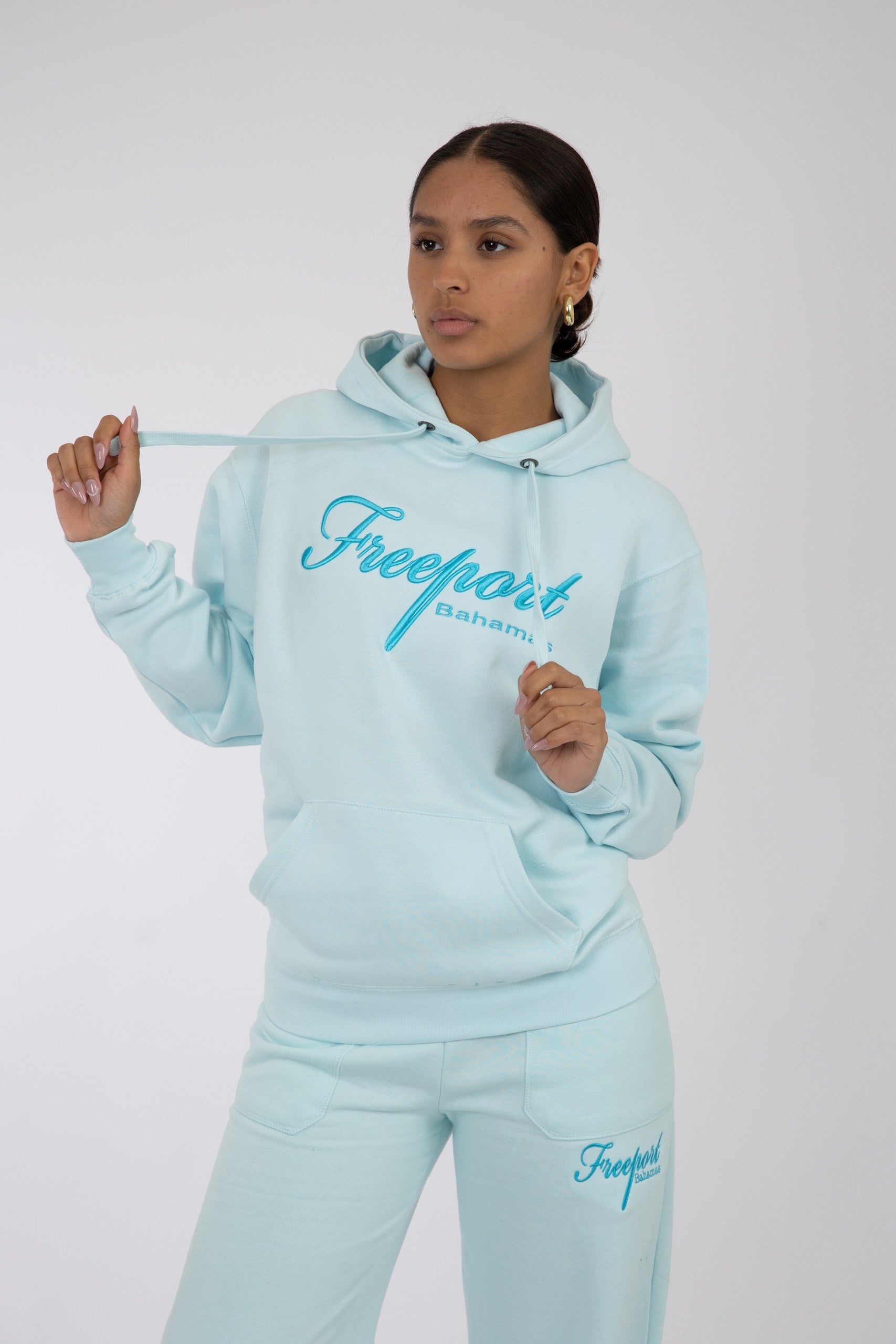 Adult Hoodie Chambray