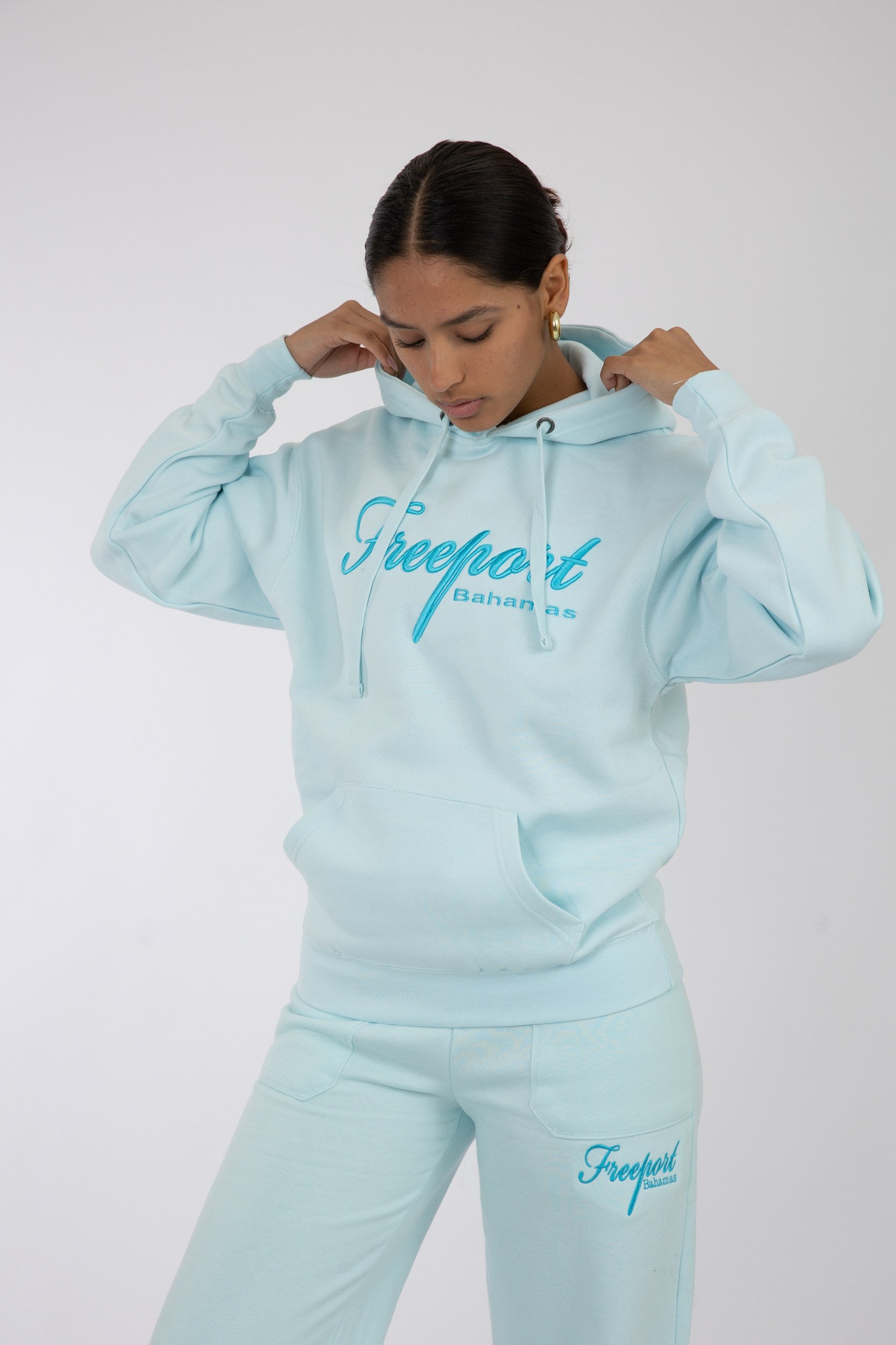 Adult Hoodie Chambray