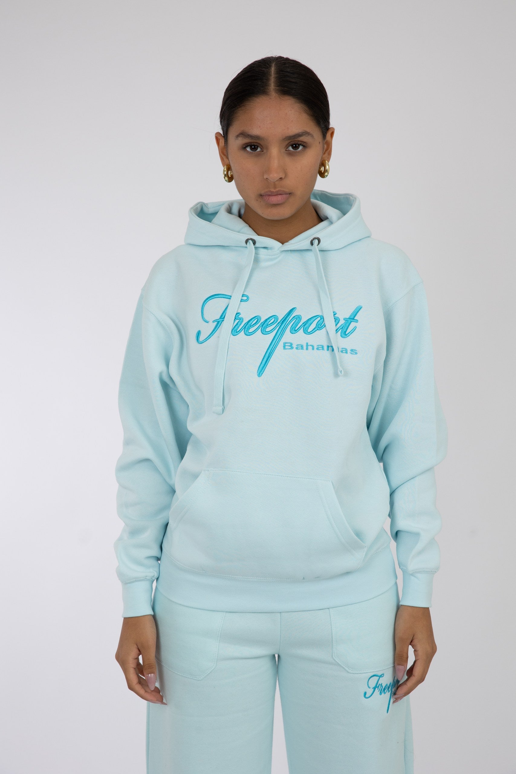 Adult Hoodie Chambray