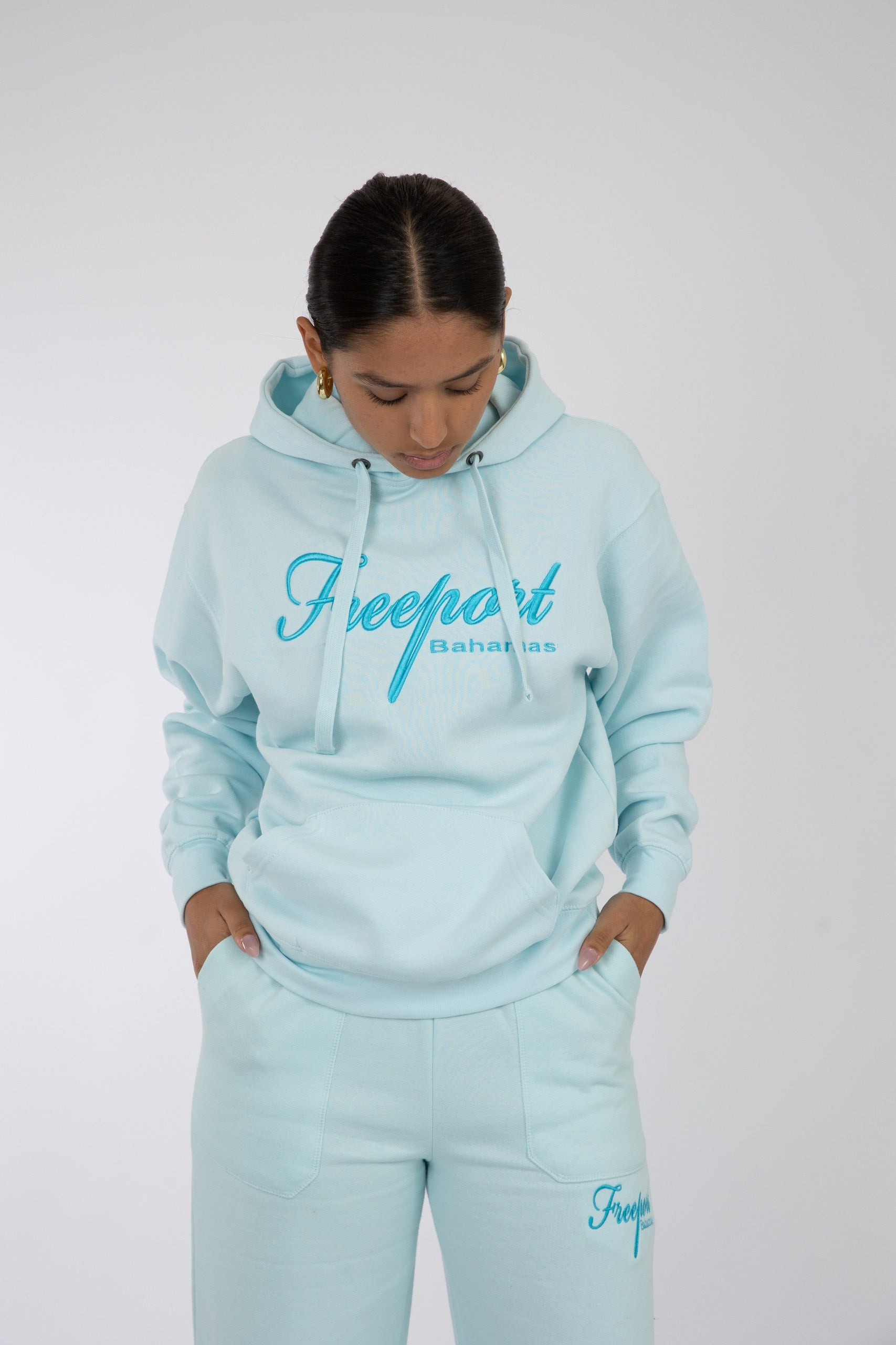 Adult Hoodie Chambray