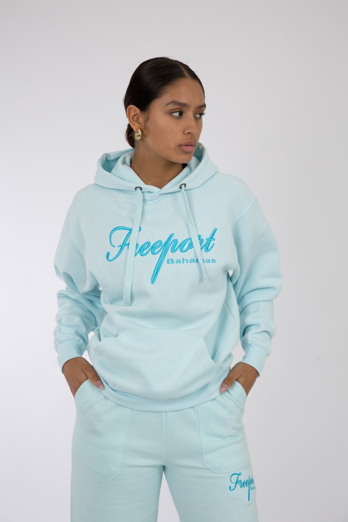 Adult Hoodie Chambray