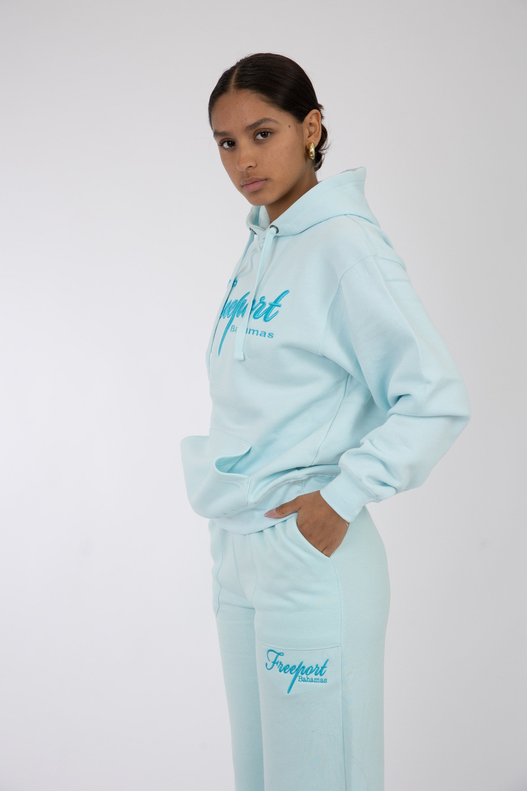 Adult Hoodie Chambray