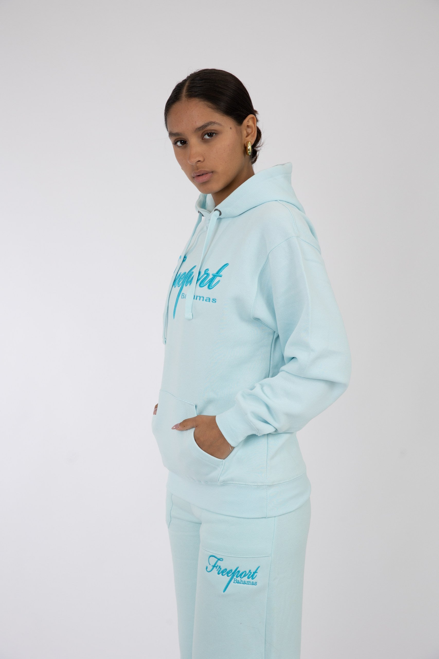 Adult Hoodie Chambray