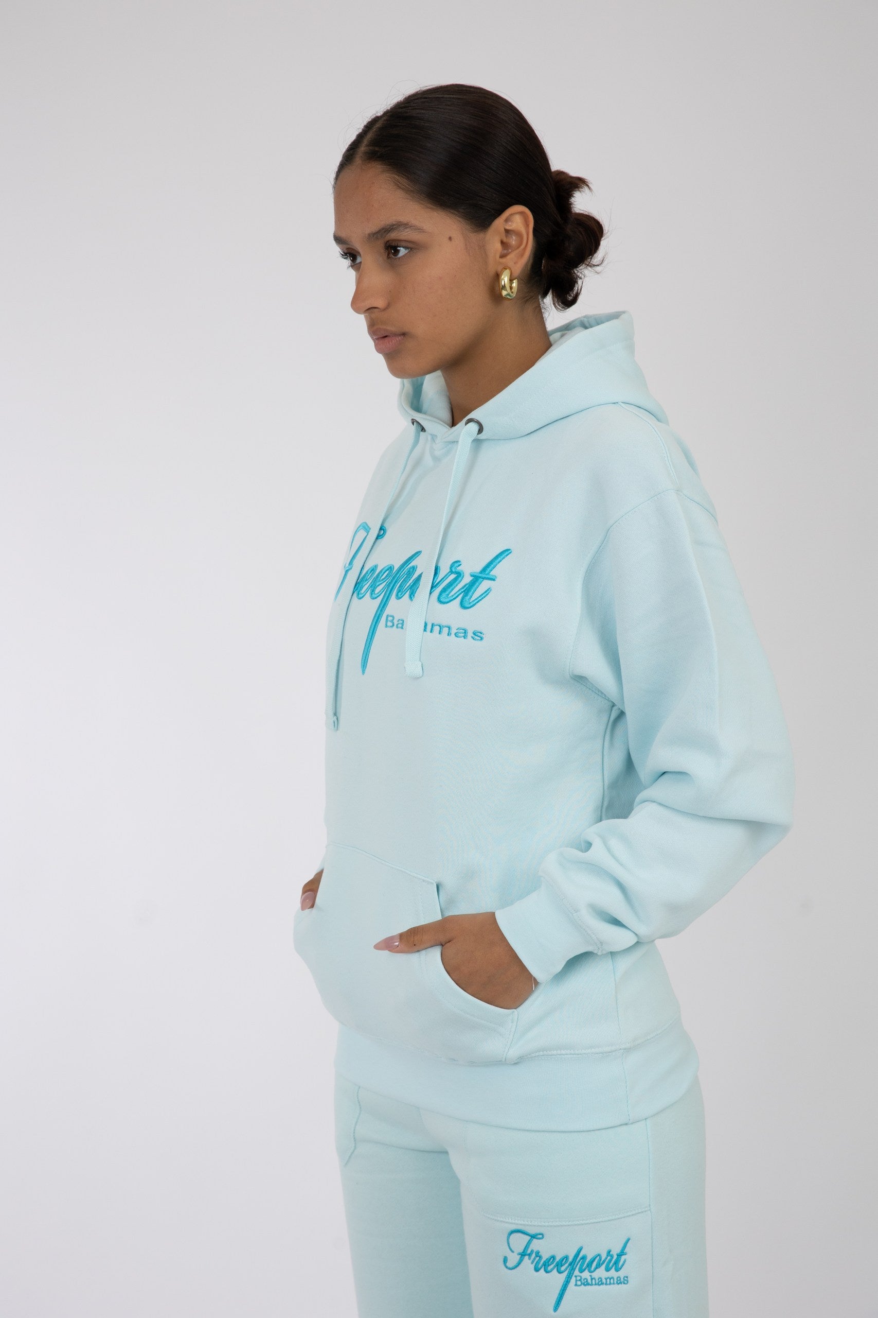 Adult Hoodie Chambray