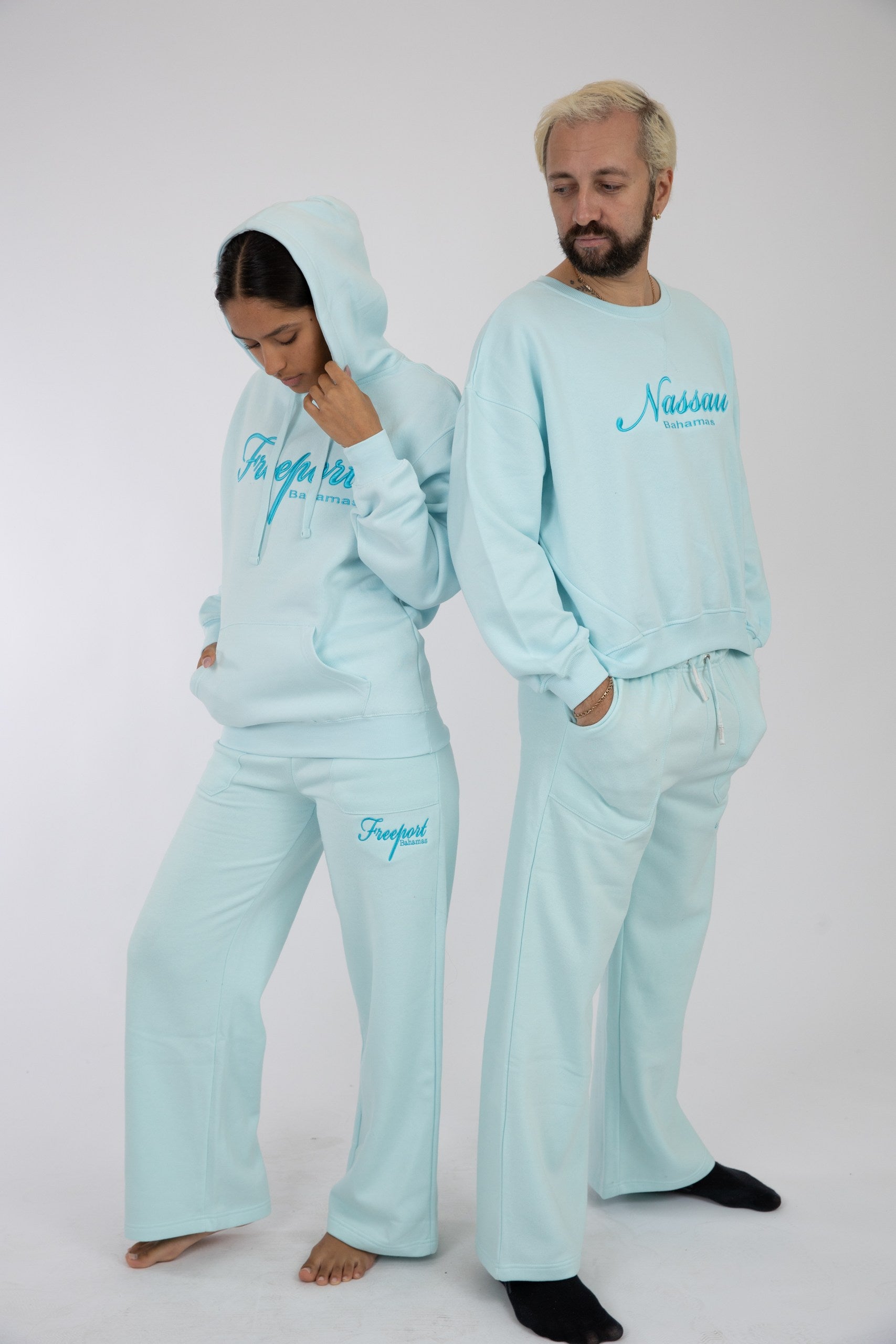 Adult Hoodie Chambray