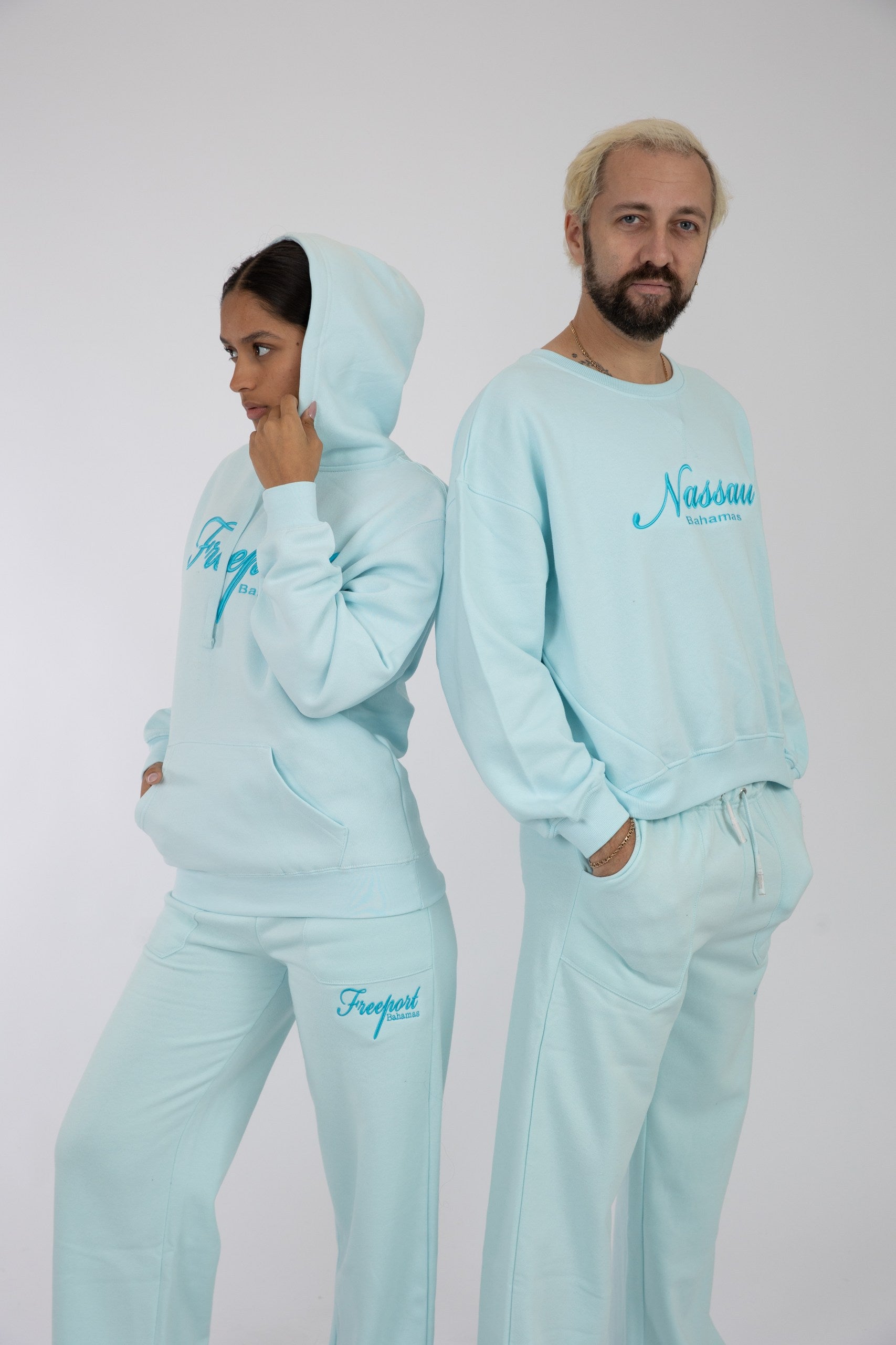 Adult Hoodie Chambray