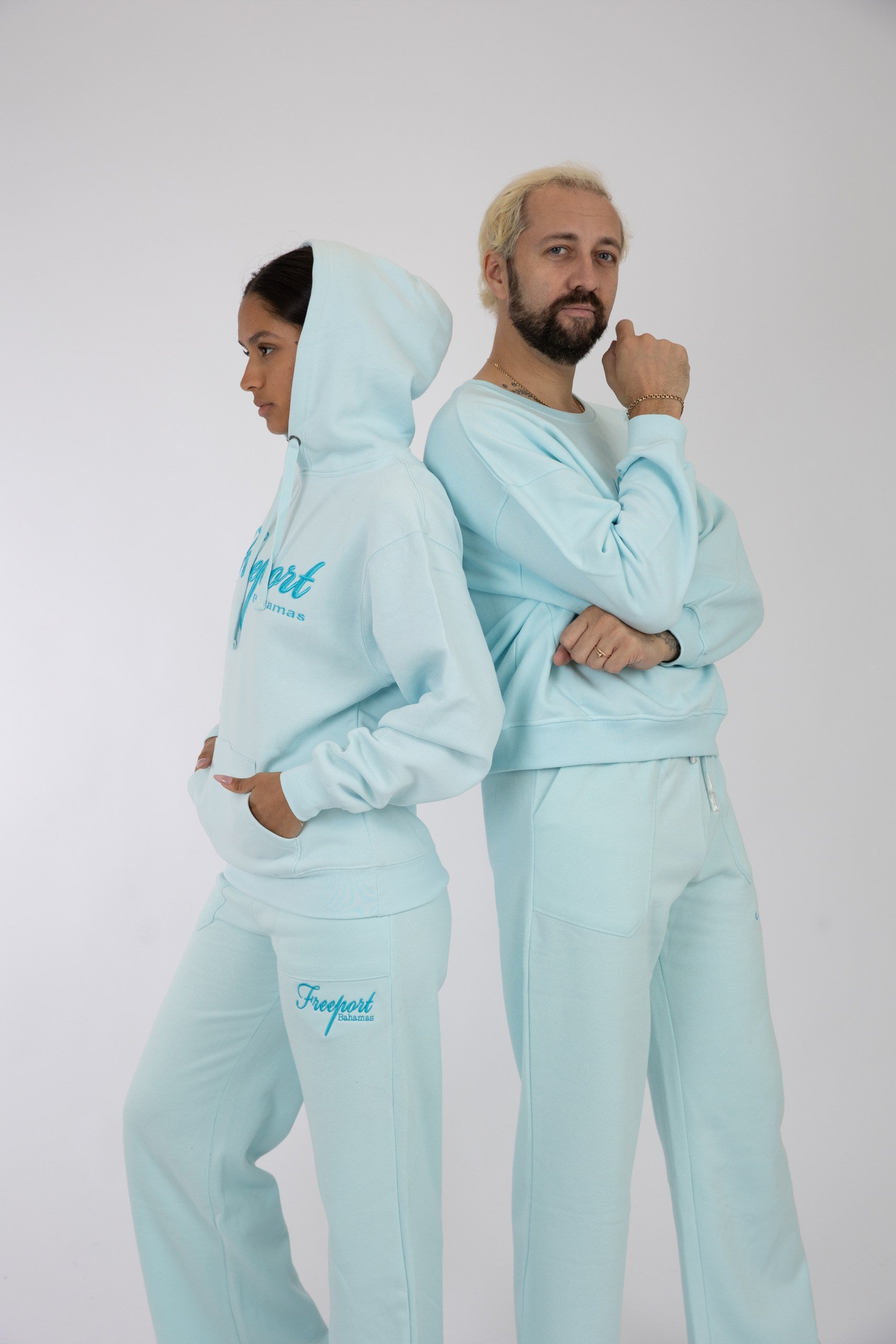 Adult Hoodie Chambray