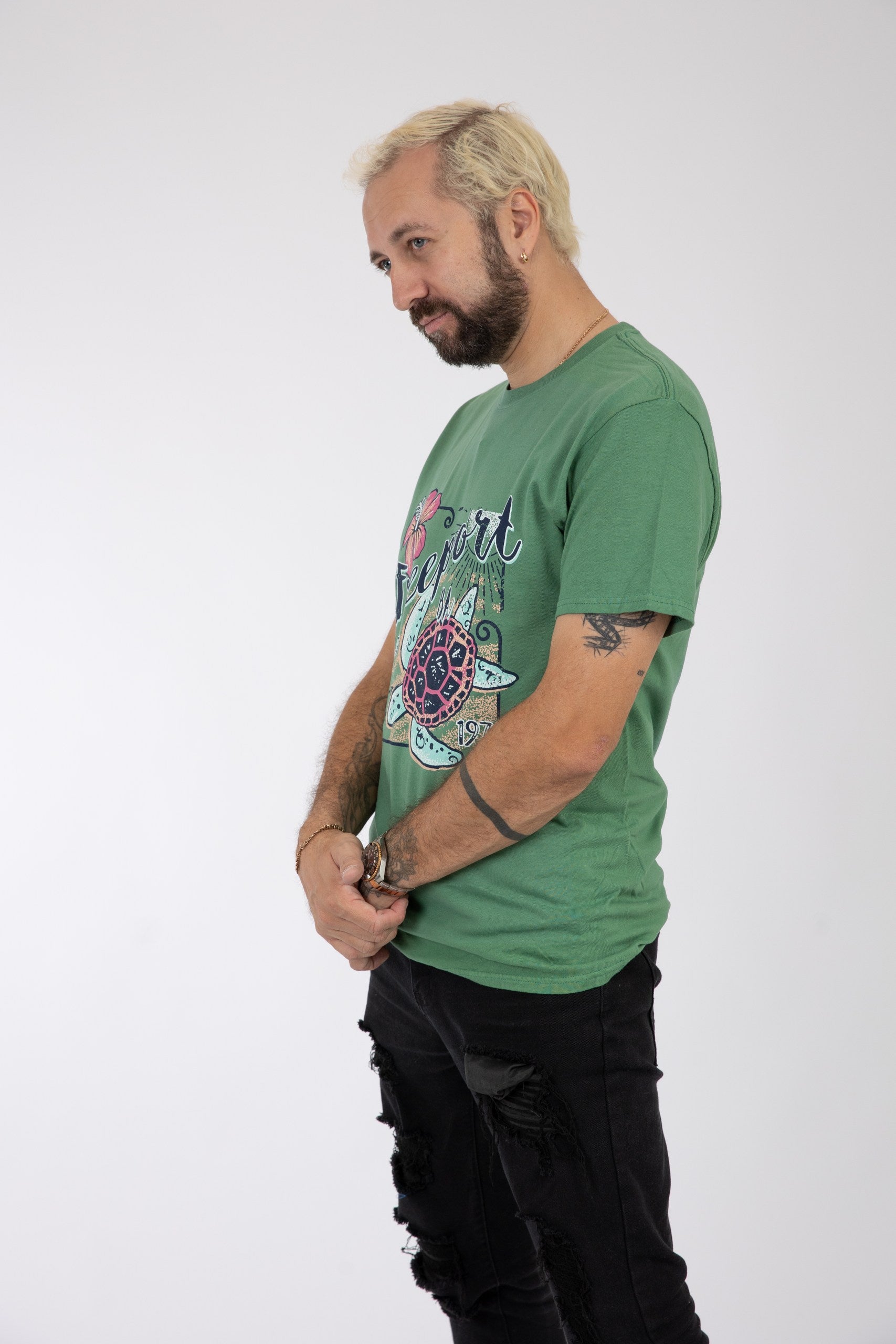 Adult Solid T-Shirts Bay