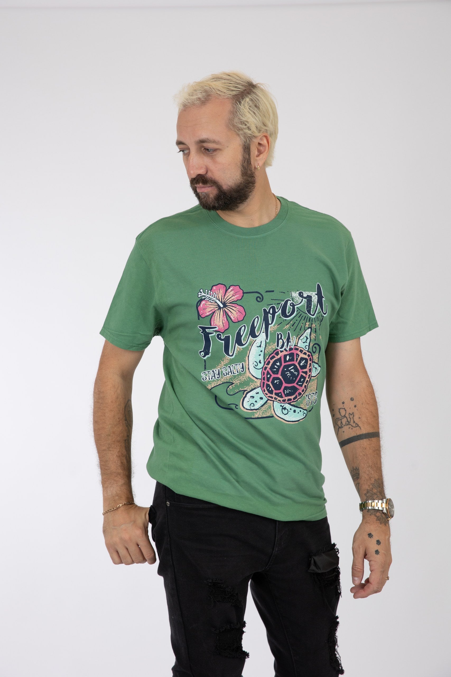 Adult Solid T-Shirts Bay
