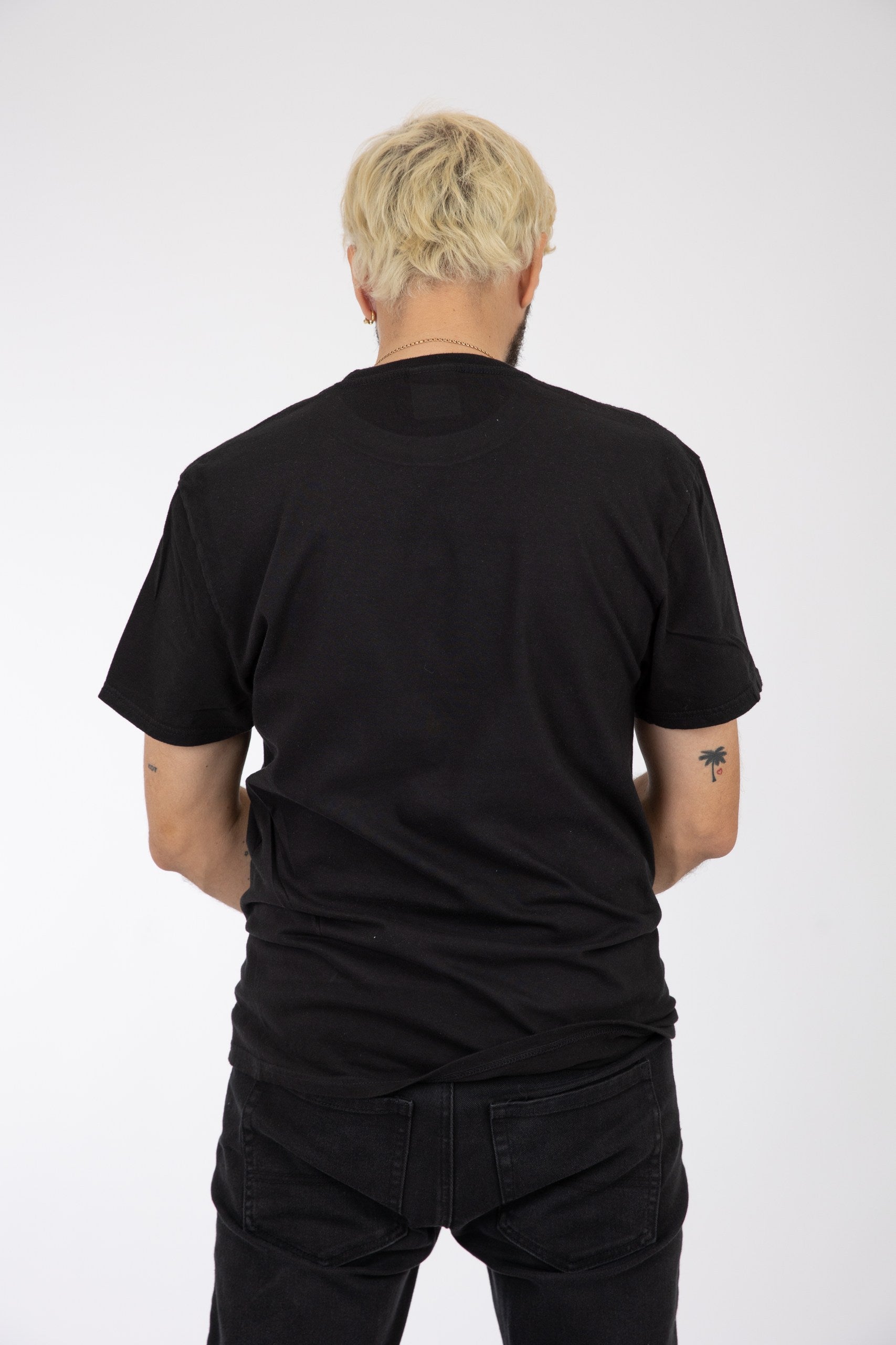 Adult Solid T-Shirts Black