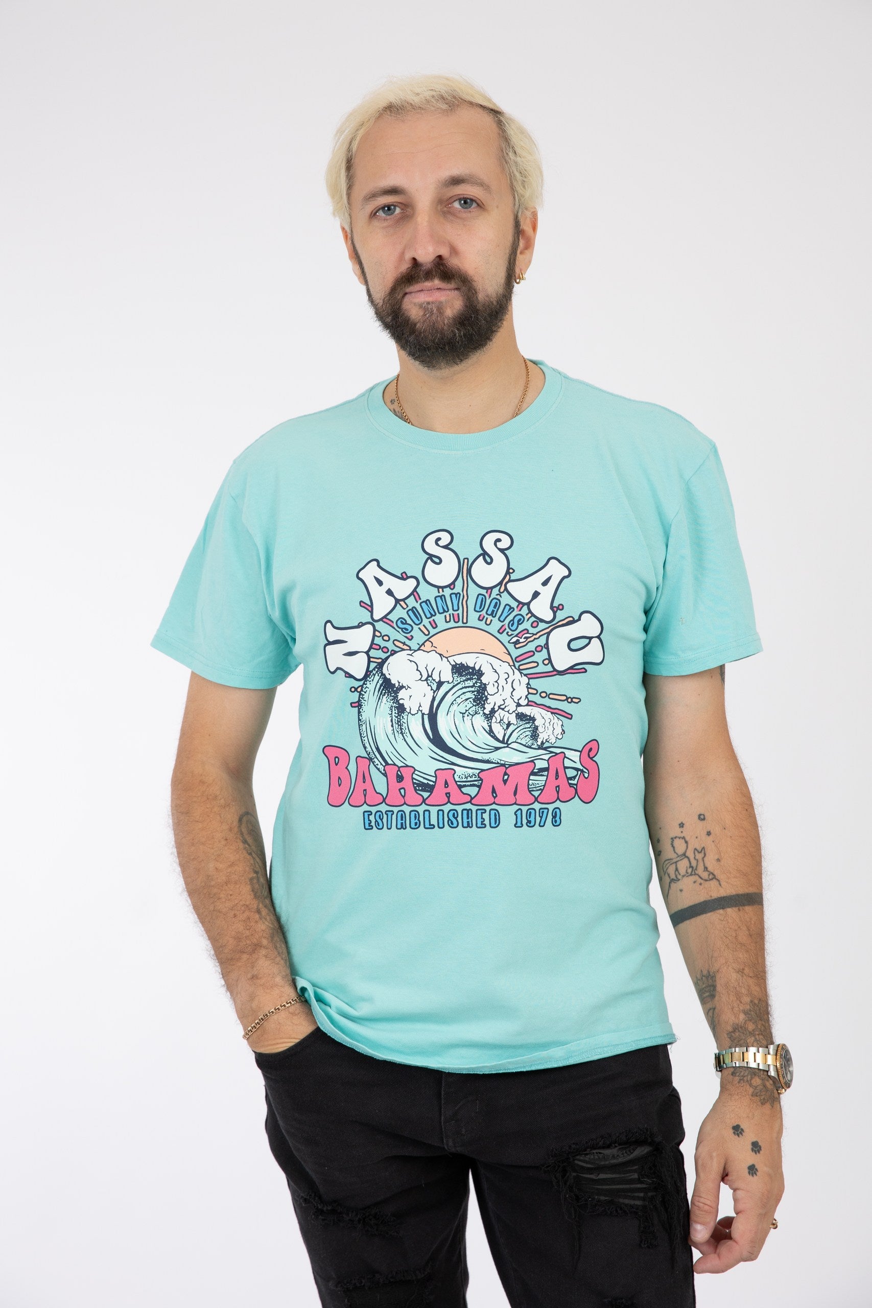 Adult Solid T-shirt Chalky Mint