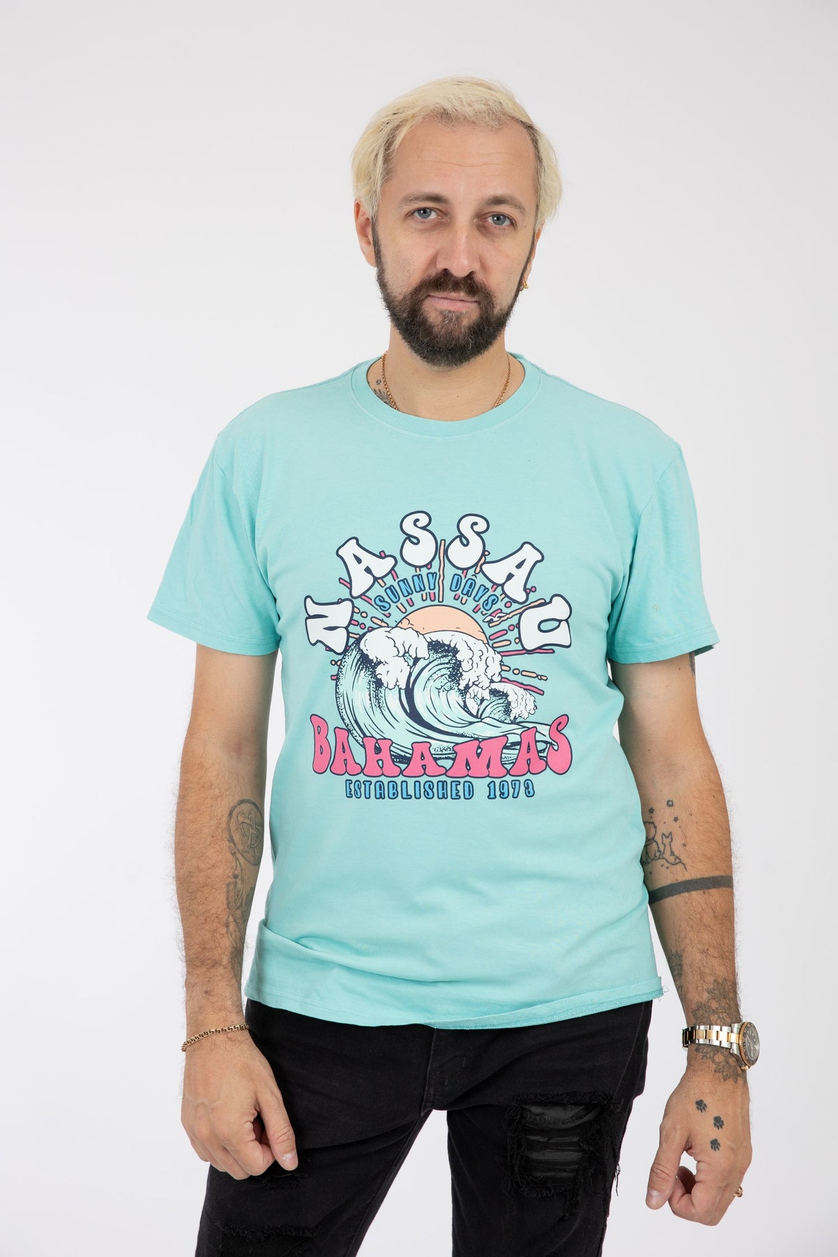 Adult Solid T-shirt Chalky Mint