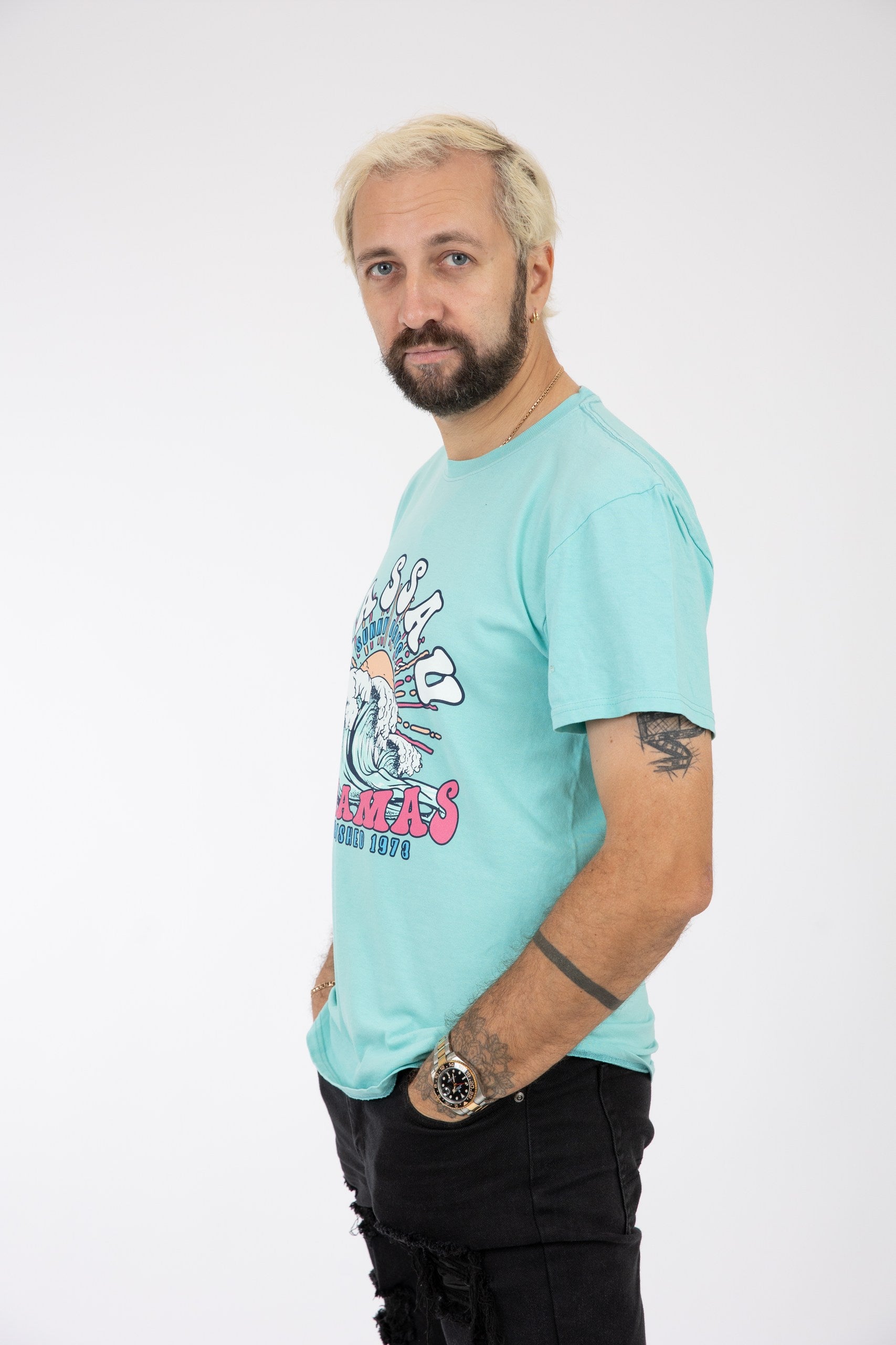 Adult Solid T-shirt Chalky Mint