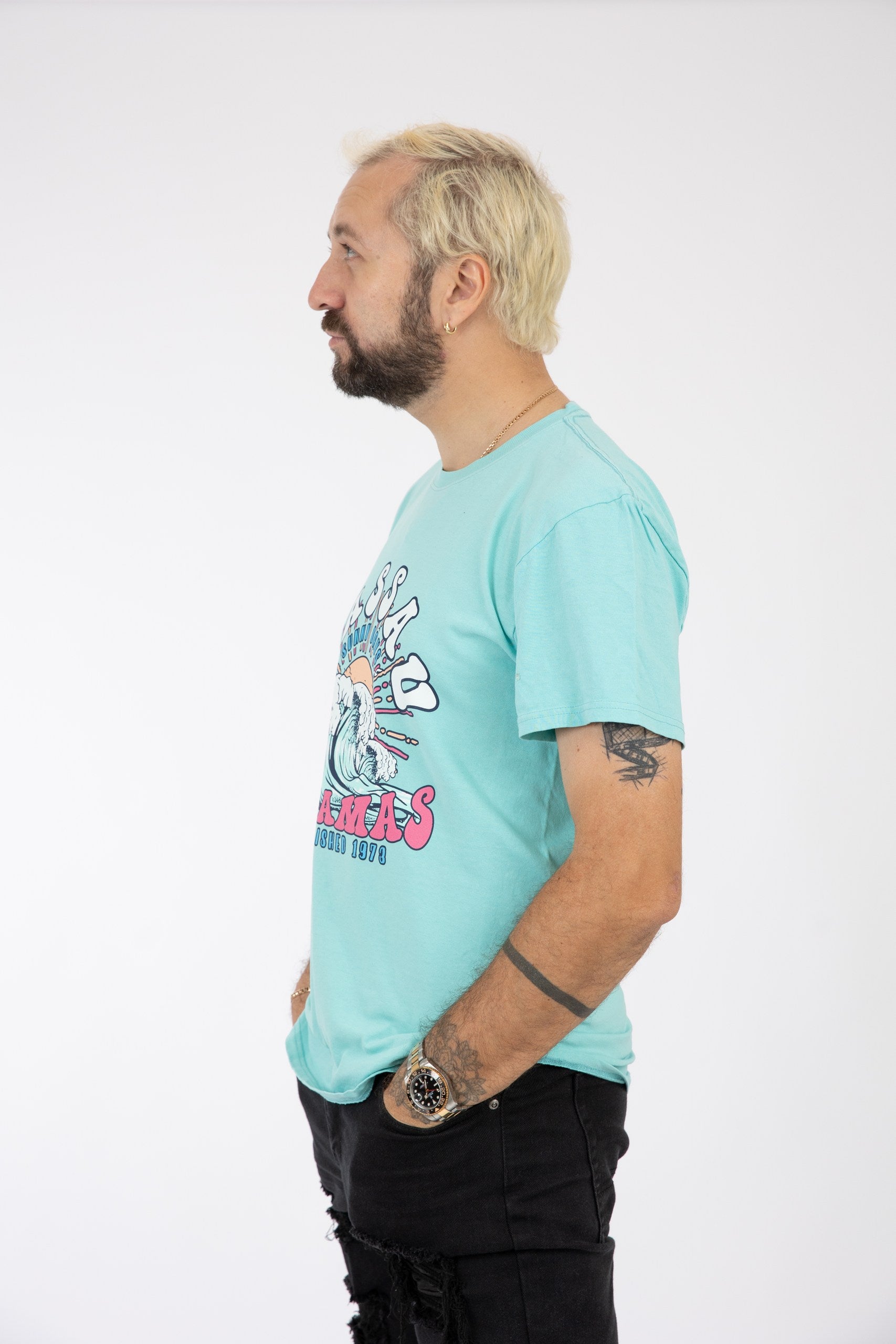Adult Solid T-shirt Chalky Mint