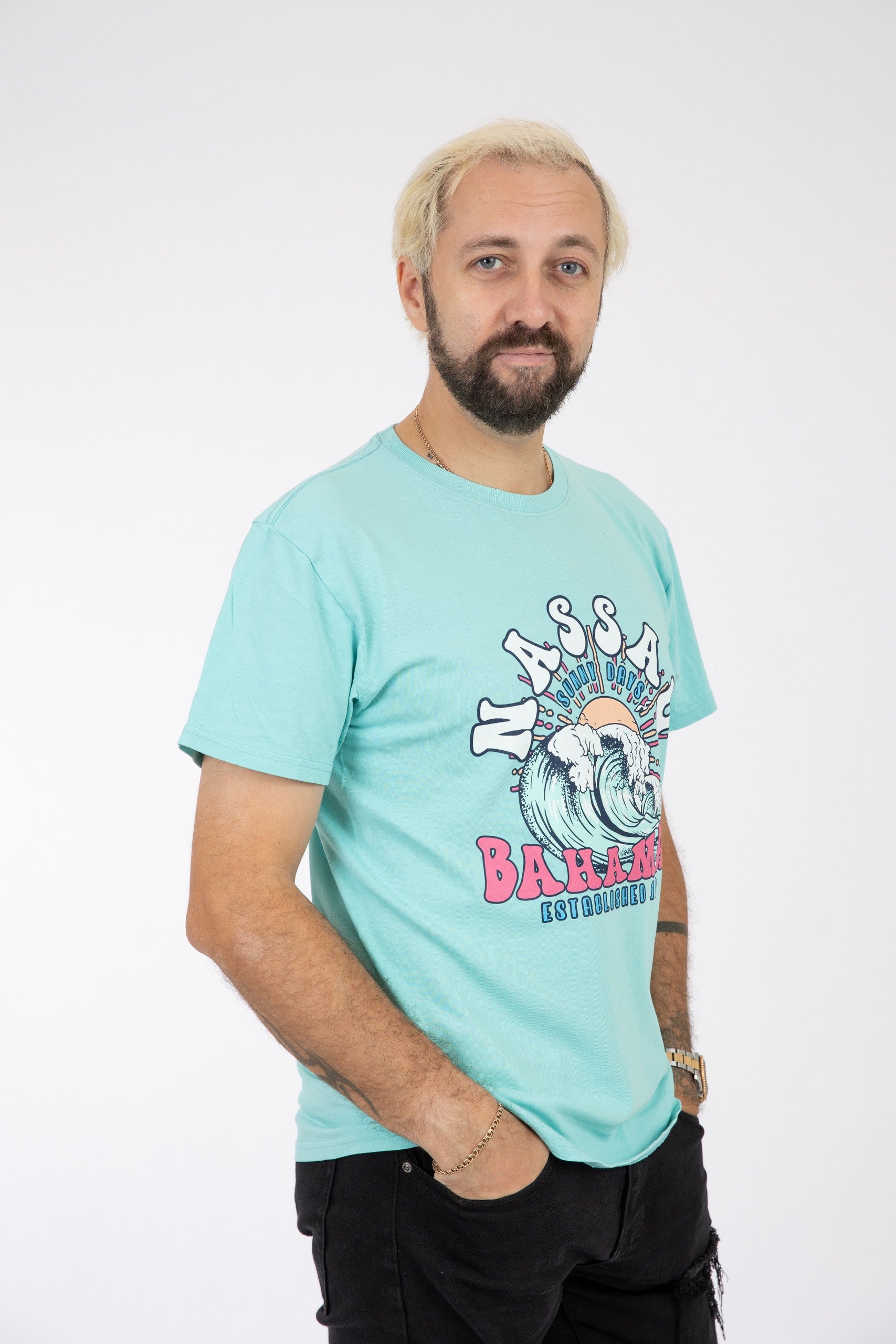 Adult Solid T-shirt Chalky Mint