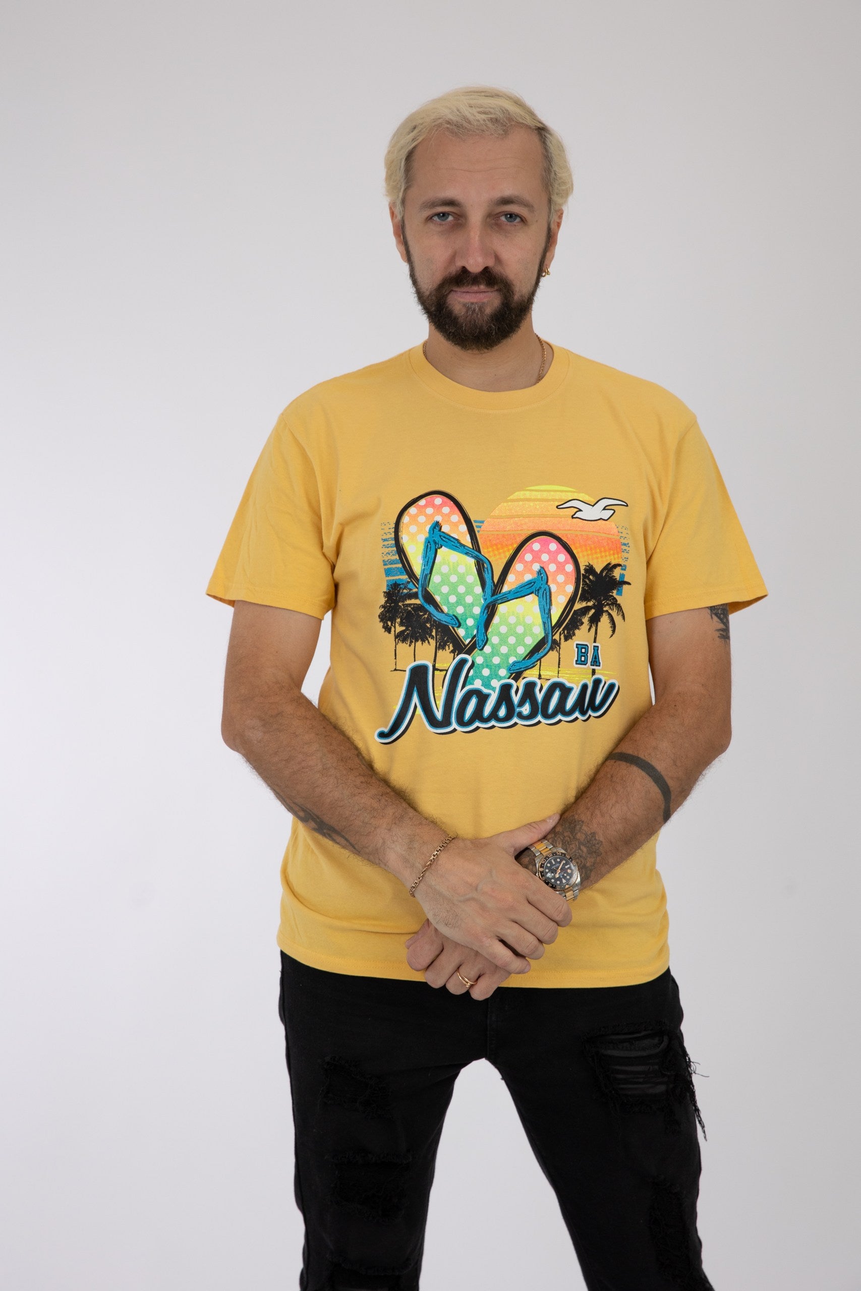 Adult Solid T-shirt Citrus