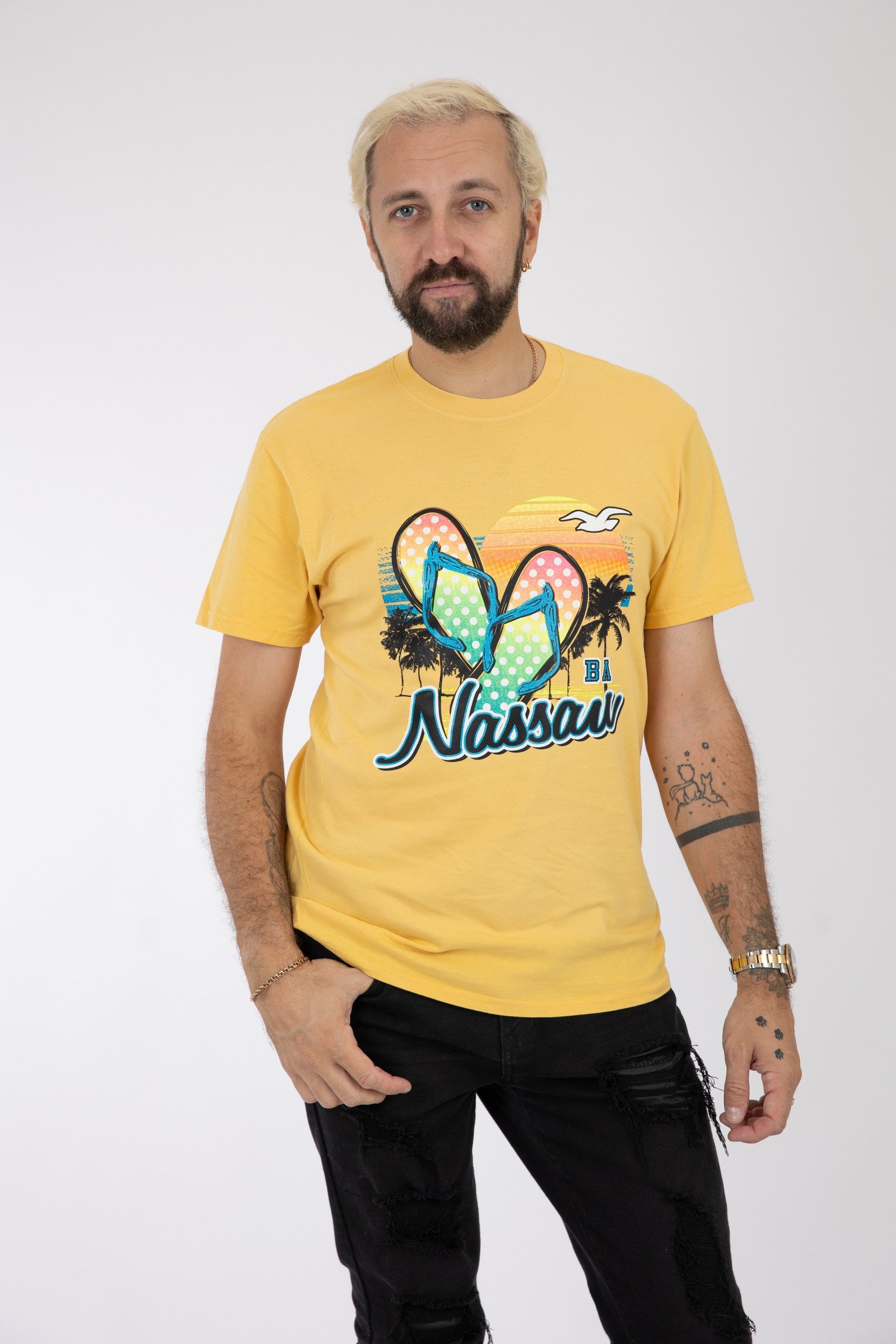 Adult Solid T-shirt Citrus