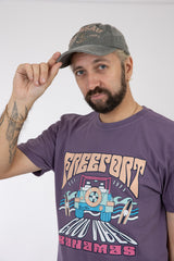 Adult Solid T-Shirts Berry