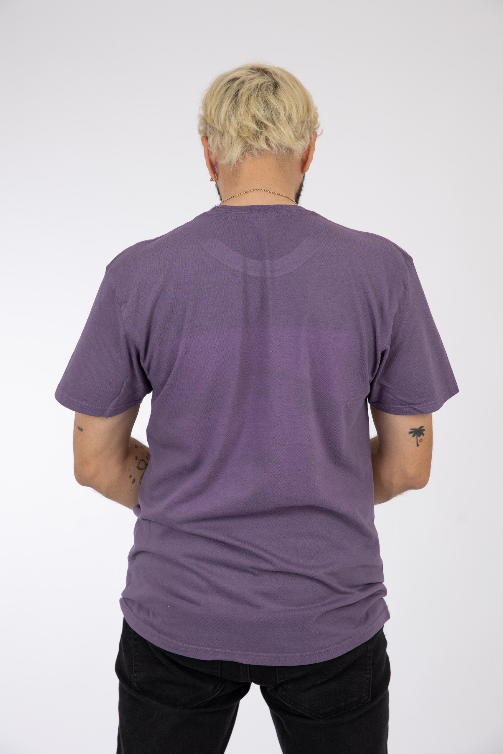 Adult Solid T-Shirts Berry