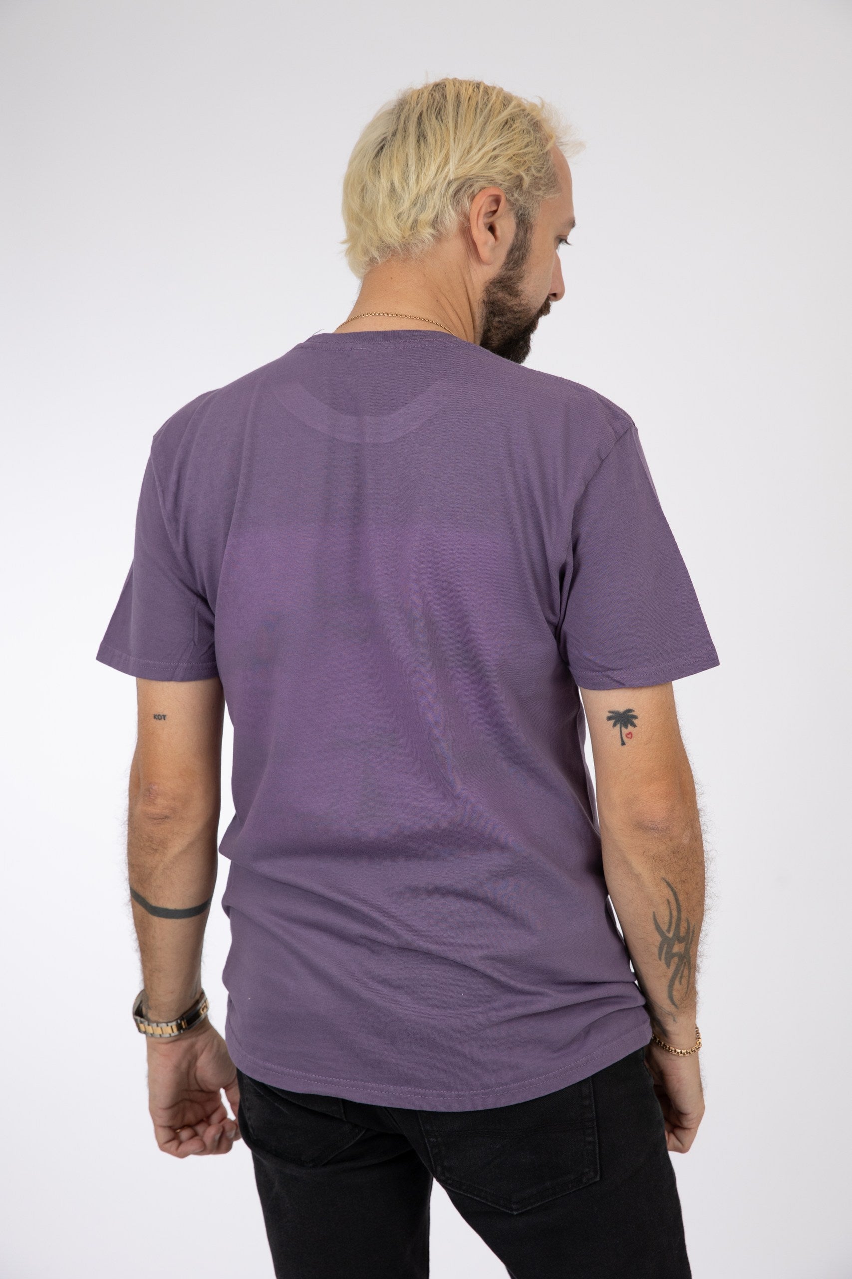 Adult Solid T-Shirts Berry