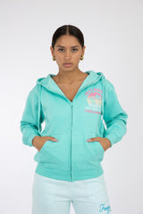 Adult Zipper Hoodie Island Reef