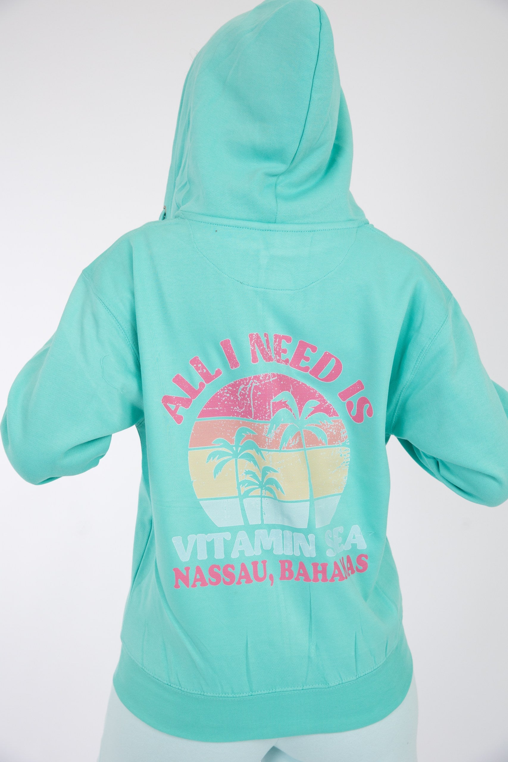 Adult Zipper Hoodie Island Reef