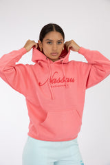 Adult Hoodie Coral Silk