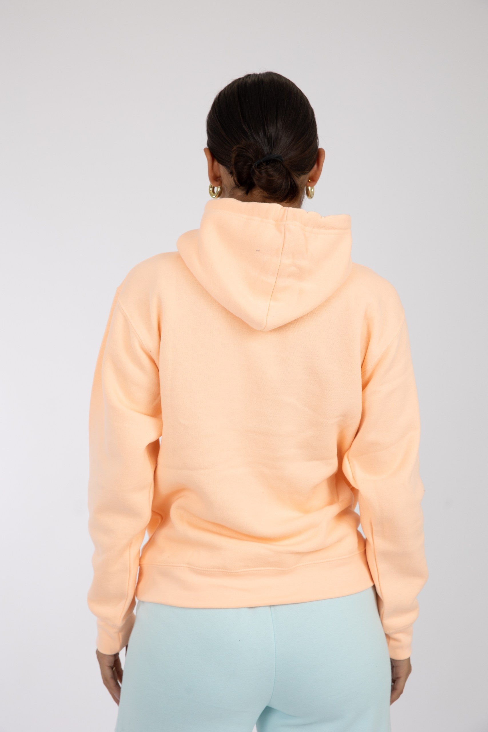 Adult Hoodie Heather Pastel Pink